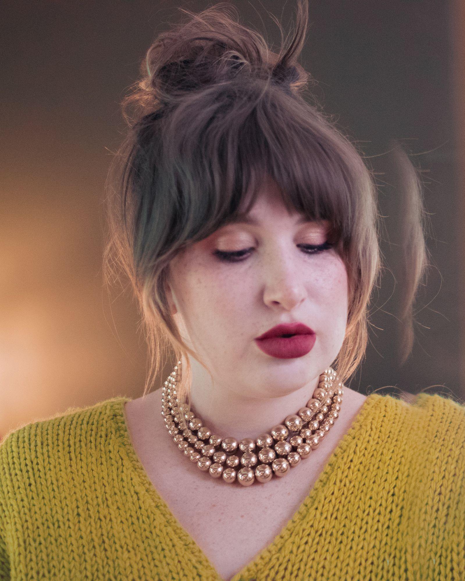 Vintage Marvella Triple Strand Gold Bead Necklace by Marvella - Vintage Meet Modern Vintage Jewelry - Chicago, Illinois - #oldhollywoodglamour #vintagemeetmodern #designervintage #jewelrybox #antiquejewelry #vintagejewelry