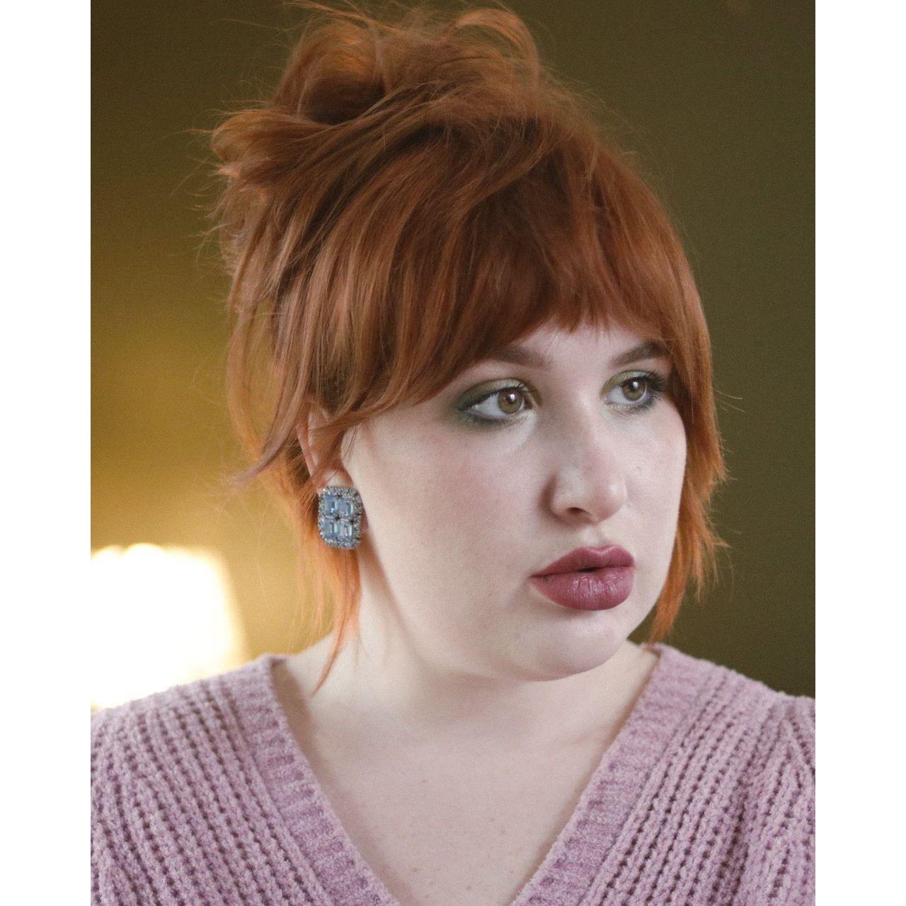 Vintage Cinderella Blue Rhinestone Statement Earrings by Unsigned Beauty - Vintage Meet Modern Vintage Jewelry - Chicago, Illinois - #oldhollywoodglamour #vintagemeetmodern #designervintage #jewelrybox #antiquejewelry #vintagejewelry