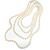 Vintage Opera Length Faux Pearl Necklace