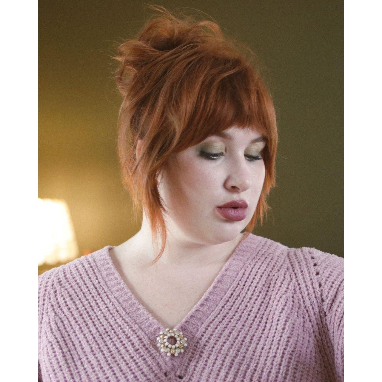 Vintage Milk Glass, Rhinestones and Filigree Bead Brooch by Unsigned Beauty - Vintage Meet Modern Vintage Jewelry - Chicago, Illinois - #oldhollywoodglamour #vintagemeetmodern #designervintage #jewelrybox #antiquejewelry #vintagejewelry