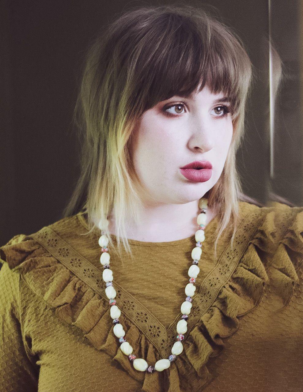 Vintage Yellow Art Glass and Venetian Wedding Cake Bead Necklace by Italian - Vintage Meet Modern Vintage Jewelry - Chicago, Illinois - #oldhollywoodglamour #vintagemeetmodern #designervintage #jewelrybox #antiquejewelry #vintagejewelry