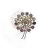 Vintage Art Deco Diamante Flower Brooch by Unsigned Beauty - Vintage Meet Modern Vintage Jewelry - Chicago, Illinois - #oldhollywoodglamour #vintagemeetmodern #designervintage #jewelrybox #antiquejewelry #vintagejewelry