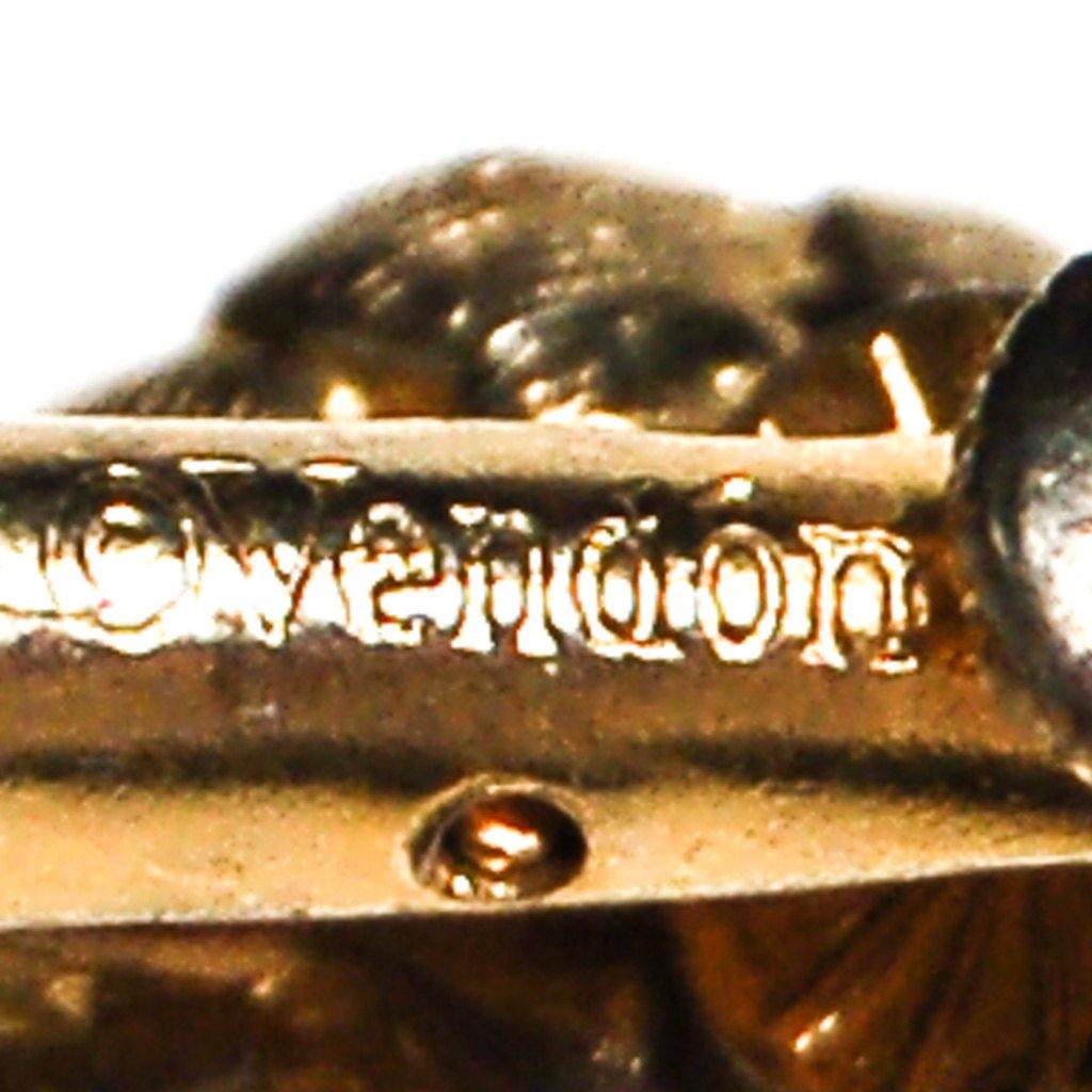 Vendome Gold Rose with Pearl Drop Earrings by Vendome - Vintage Meet Modern Vintage Jewelry - Chicago, Illinois - #oldhollywoodglamour #vintagemeetmodern #designervintage #jewelrybox #antiquejewelry #vintagejewelry