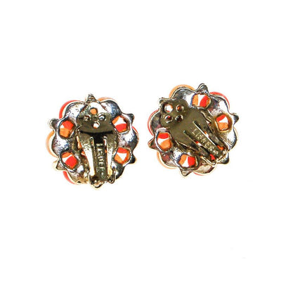 Lisner Peachy Moonglow Beaded Earrings by Lisner - Vintage Meet Modern Vintage Jewelry - Chicago, Illinois - #oldhollywoodglamour #vintagemeetmodern #designervintage #jewelrybox #antiquejewelry #vintagejewelry