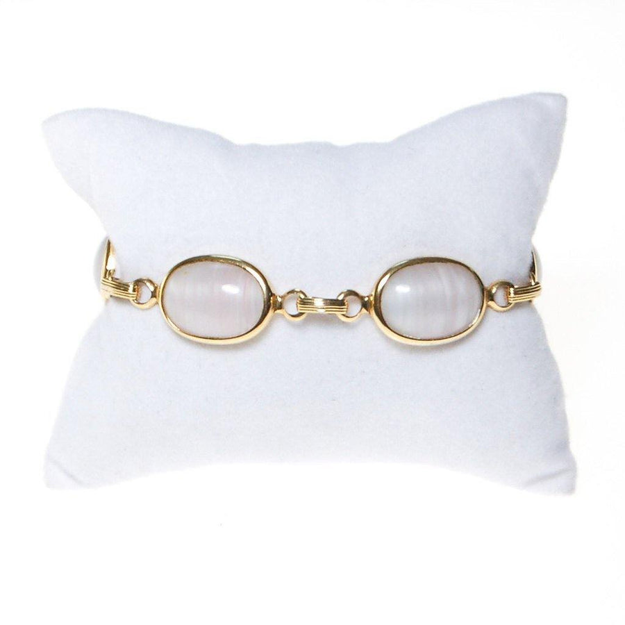 Sarah Coventry Agate Bracelet by Sarah Coventry - Vintage Meet Modern Vintage Jewelry - Chicago, Illinois - #oldhollywoodglamour #vintagemeetmodern #designervintage #jewelrybox #antiquejewelry #vintagejewelry