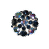 Weiss Sapphire Blue Rhinestone Brooch by Weiss - Vintage Meet Modern Vintage Jewelry - Chicago, Illinois - #oldhollywoodglamour #vintagemeetmodern #designervintage #jewelrybox #antiquejewelry #vintagejewelry