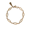 Sarah Coventry Gold Link Bracelet by Sarah Coventry - Vintage Meet Modern Vintage Jewelry - Chicago, Illinois - #oldhollywoodglamour #vintagemeetmodern #designervintage #jewelrybox #antiquejewelry #vintagejewelry