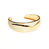 White and Gold Cuff Bracelet by Unsigned Beauty - Vintage Meet Modern Vintage Jewelry - Chicago, Illinois - #oldhollywoodglamour #vintagemeetmodern #designervintage #jewelrybox #antiquejewelry #vintagejewelry