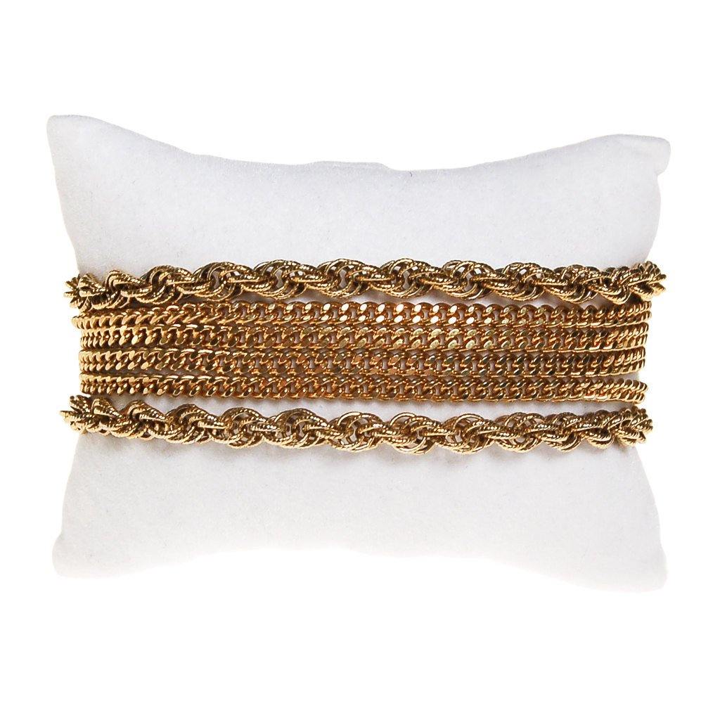 Monet Gold Multi Chain Bracelet