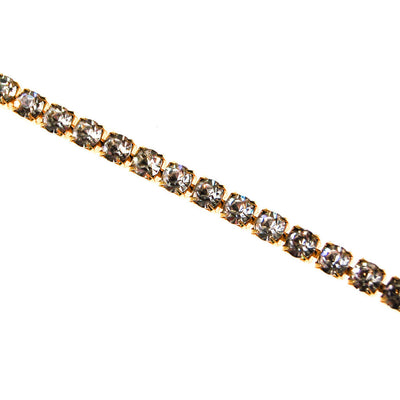 Old Hollywood Glam Sparkling Rhinestone Tennis Bracelet by Unsigned Beauty - Vintage Meet Modern Vintage Jewelry - Chicago, Illinois - #oldhollywoodglamour #vintagemeetmodern #designervintage #jewelrybox #antiquejewelry #vintagejewelry