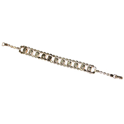 Art Deco Inspired Diamante Rhinestone Bracelet by Unsigned Beauty - Vintage Meet Modern Vintage Jewelry - Chicago, Illinois - #oldhollywoodglamour #vintagemeetmodern #designervintage #jewelrybox #antiquejewelry #vintagejewelry