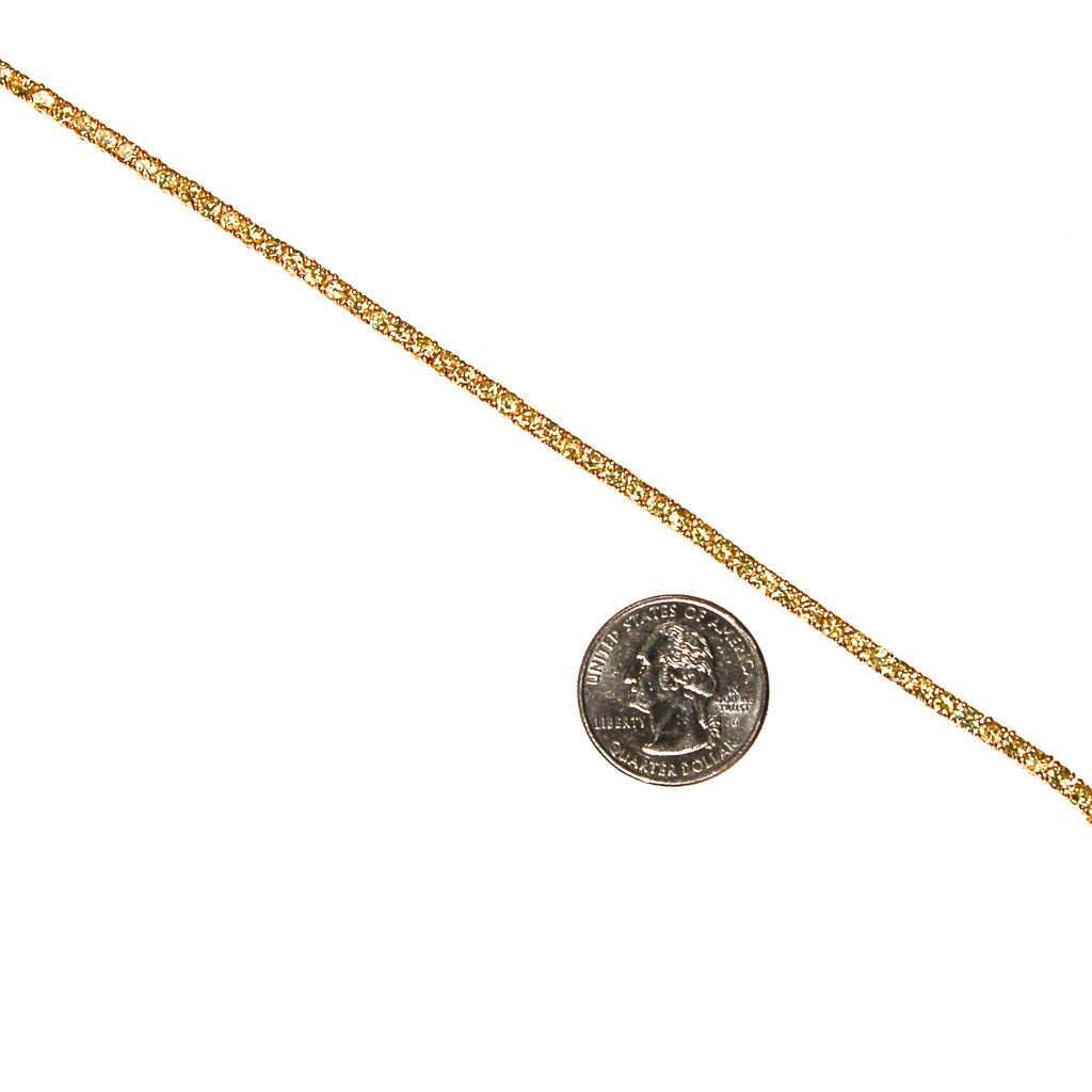 Yellow Diamond Diamonique CZ Tennis Bracelet by Unsigned Beauty - Vintage Meet Modern Vintage Jewelry - Chicago, Illinois - #oldhollywoodglamour #vintagemeetmodern #designervintage #jewelrybox #antiquejewelry #vintagejewelry