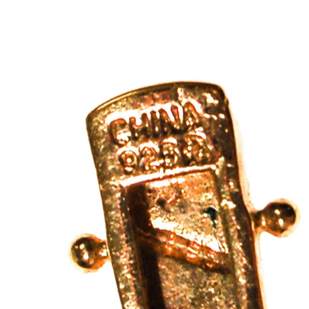 Gold and Silver Tone Milgrain Accent Bracelet, Tennis, Line Style, 1980s, Stacking, Layering Bracelet by 1980s - Vintage Meet Modern Vintage Jewelry - Chicago, Illinois - #oldhollywoodglamour #vintagemeetmodern #designervintage #jewelrybox #antiquejewelry #vintagejewelry