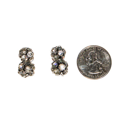 Castlecliff Rhinestone Earrings by Castlecliff - Vintage Meet Modern Vintage Jewelry - Chicago, Illinois - #oldhollywoodglamour #vintagemeetmodern #designervintage #jewelrybox #antiquejewelry #vintagejewelry