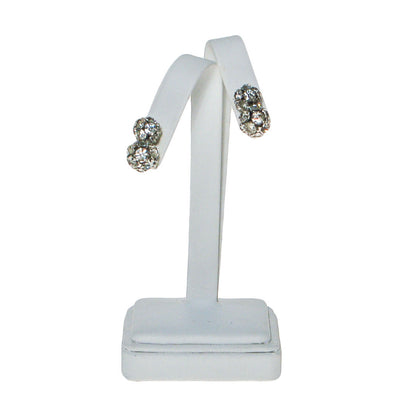 Castlecliff Rhinestone Earrings by Castlecliff - Vintage Meet Modern Vintage Jewelry - Chicago, Illinois - #oldhollywoodglamour #vintagemeetmodern #designervintage #jewelrybox #antiquejewelry #vintagejewelry