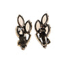 Smokey Crystal and Aurora Borealis Rhinestone Ear Crawler Earrings by Unsigned Beauties - Vintage Meet Modern Vintage Jewelry - Chicago, Illinois - #oldhollywoodglamour #vintagemeetmodern #designervintage #jewelrybox #antiquejewelry #vintagejewelry