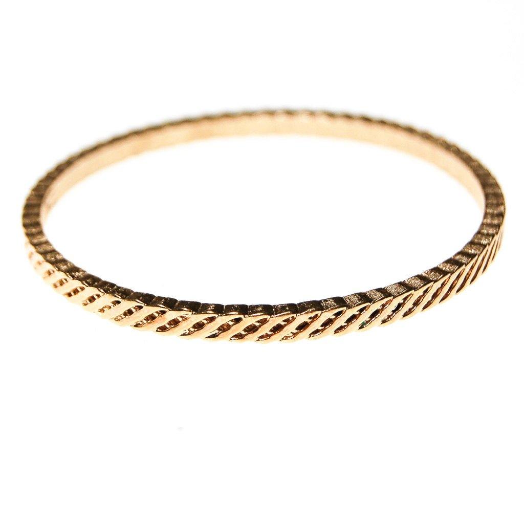 Crown Trifari Bangle Bracelet by Crown Trifari - Vintage Meet Modern Vintage Jewelry - Chicago, Illinois - #oldhollywoodglamour #vintagemeetmodern #designervintage #jewelrybox #antiquejewelry #vintagejewelry