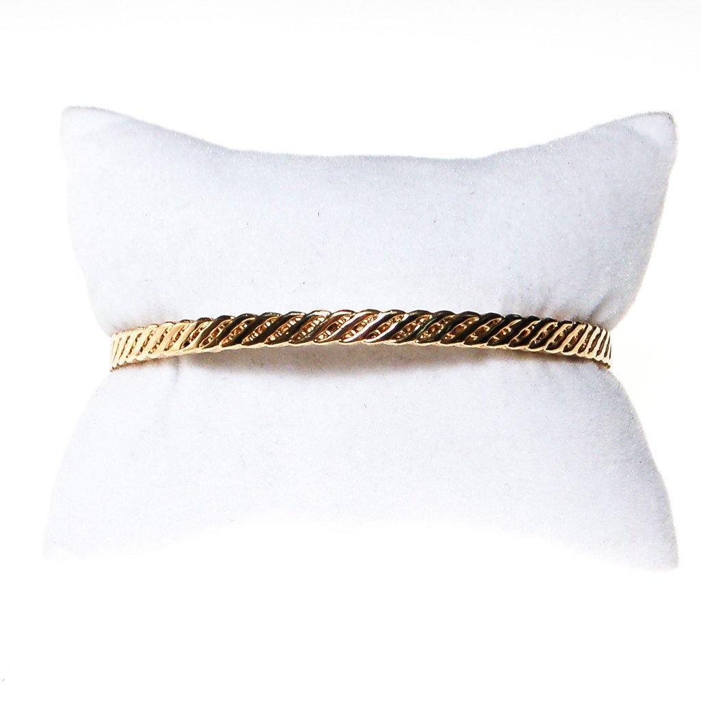 Crown Trifari Bangle Bracelet