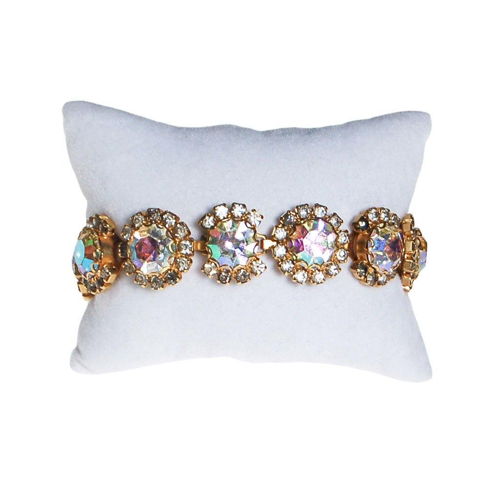 Aurora Borealis Rhinestone Bracelet