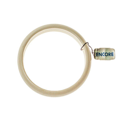 White Bangle Bracelet by Encore - Vintage Meet Modern Vintage Jewelry - Chicago, Illinois - #oldhollywoodglamour #vintagemeetmodern #designervintage #jewelrybox #antiquejewelry #vintagejewelry
