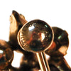 1940s Art Deco Diamante and Garnet Crystal Drop Earrings by M & S Designs - Vintage Meet Modern Vintage Jewelry - Chicago, Illinois - #oldhollywoodglamour #vintagemeetmodern #designervintage #jewelrybox #antiquejewelry #vintagejewelry