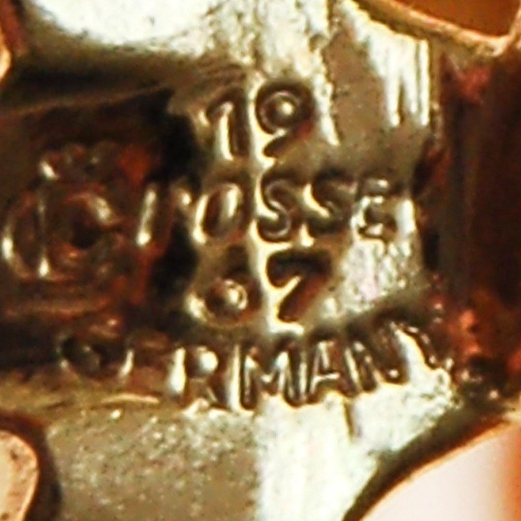 Henkel and Grosse Brutalist Modern Earrings Gold Tone with Coral Cabochons by Henkel and Grosse - Vintage Meet Modern Vintage Jewelry - Chicago, Illinois - #oldhollywoodglamour #vintagemeetmodern #designervintage #jewelrybox #antiquejewelry #vintagejewelry