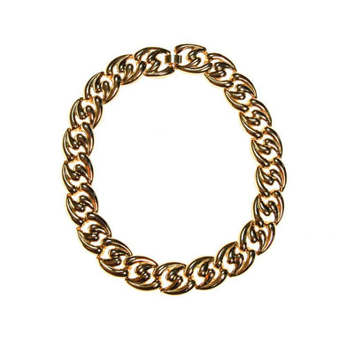 Classic Gold Link Chain Necklace by Unsigned Beauty - Vintage Meet Modern Vintage Jewelry - Chicago, Illinois - #oldhollywoodglamour #vintagemeetmodern #designervintage #jewelrybox #antiquejewelry #vintagejewelry
