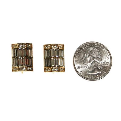Christian Dior Rhinestone Earrings by Christian Dior - Vintage Meet Modern Vintage Jewelry - Chicago, Illinois - #oldhollywoodglamour #vintagemeetmodern #designervintage #jewelrybox #antiquejewelry #vintagejewelry