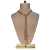 Monet Gold Tassel Lariat Necklace by Monet - Vintage Meet Modern Vintage Jewelry - Chicago, Illinois - #oldhollywoodglamour #vintagemeetmodern #designervintage #jewelrybox #antiquejewelry #vintagejewelry