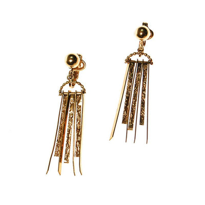 Gold Dagger Spike Earrings by Winard by Winard - Vintage Meet Modern Vintage Jewelry - Chicago, Illinois - #oldhollywoodglamour #vintagemeetmodern #designervintage #jewelrybox #antiquejewelry #vintagejewelry