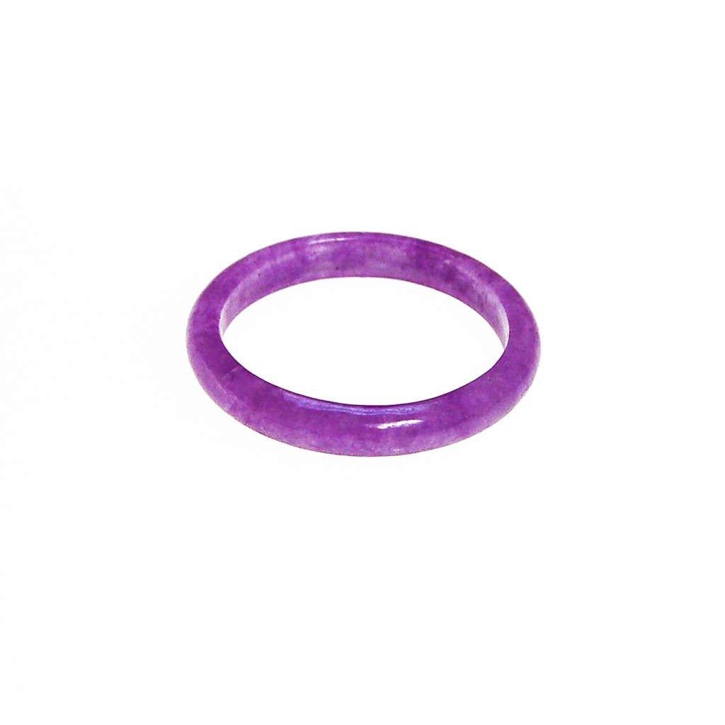 Purple Jade Band Ring by Jade - Vintage Meet Modern Vintage Jewelry - Chicago, Illinois - #oldhollywoodglamour #vintagemeetmodern #designervintage #jewelrybox #antiquejewelry #vintagejewelry