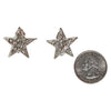 Rhinestone Star Clip On Earrings by Unsigned Beauties - Vintage Meet Modern Vintage Jewelry - Chicago, Illinois - #oldhollywoodglamour #vintagemeetmodern #designervintage #jewelrybox #antiquejewelry #vintagejewelry
