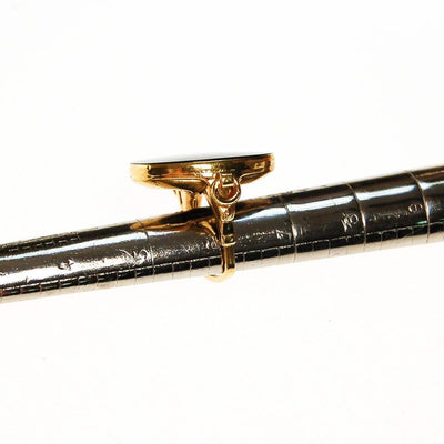 Vendome Black Glass Statement Ring by Vendome - Vintage Meet Modern Vintage Jewelry - Chicago, Illinois - #oldhollywoodglamour #vintagemeetmodern #designervintage #jewelrybox #antiquejewelry #vintagejewelry