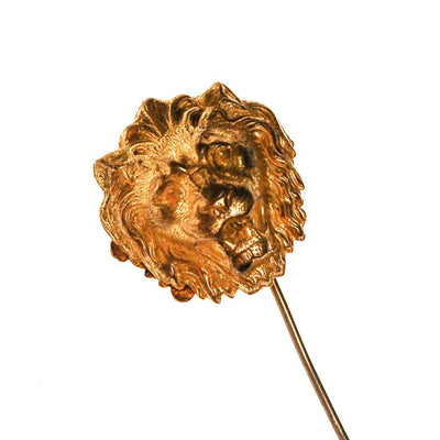 Miriam Haskell Gold Lion Sick Pin by Miriam Haskell - Vintage Meet Modern Vintage Jewelry - Chicago, Illinois - #oldhollywoodglamour #vintagemeetmodern #designervintage #jewelrybox #antiquejewelry #vintagejewelry