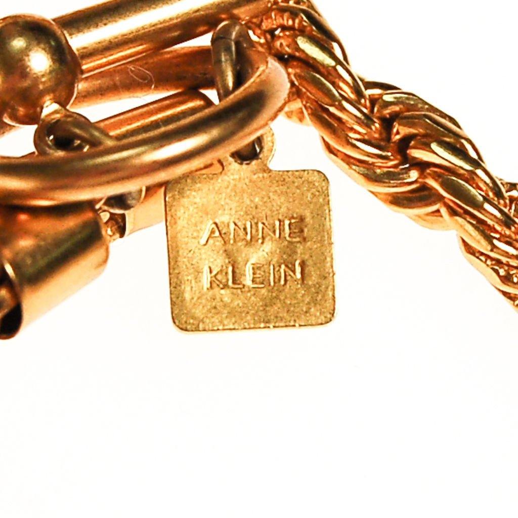 Vintage Anne Klein Couture Black Onyx Cabochon Pendant Necklace by Anne Klein - Vintage Meet Modern Vintage Jewelry - Chicago, Illinois - #oldhollywoodglamour #vintagemeetmodern #designervintage #jewelrybox #antiquejewelry #vintagejewelry