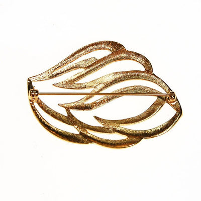 Monet Brooch, Gold by Monet - Vintage Meet Modern Vintage Jewelry - Chicago, Illinois - #oldhollywoodglamour #vintagemeetmodern #designervintage #jewelrybox #antiquejewelry #vintagejewelry