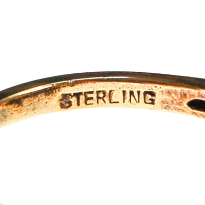 Sterling and Ruby Ring by Sterling Silver - Vintage Meet Modern Vintage Jewelry - Chicago, Illinois - #oldhollywoodglamour #vintagemeetmodern #designervintage #jewelrybox #antiquejewelry #vintagejewelry