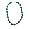 Aqua Aventurine Glass Bead Necklace by unsigned - Vintage Meet Modern Vintage Jewelry - Chicago, Illinois - #oldhollywoodglamour #vintagemeetmodern #designervintage #jewelrybox #antiquejewelry #vintagejewelry