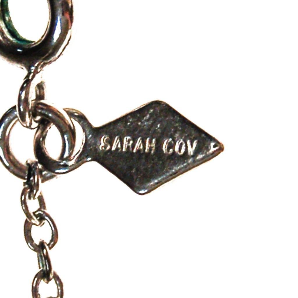 Sarah Coventry Faceted Hematite Pendant Necklace by Sarah Coventry - Vintage Meet Modern Vintage Jewelry - Chicago, Illinois - #oldhollywoodglamour #vintagemeetmodern #designervintage #jewelrybox #antiquejewelry #vintagejewelry
