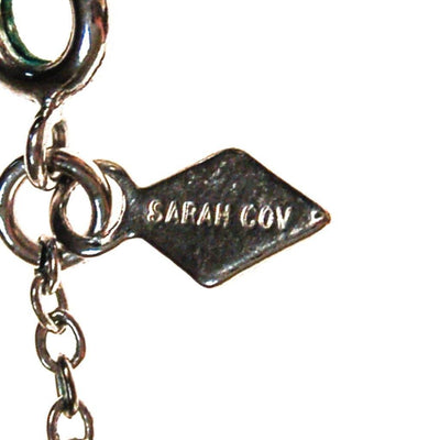 Sarah Coventry Faceted Hematite Pendant Necklace by Sarah Coventry - Vintage Meet Modern Vintage Jewelry - Chicago, Illinois - #oldhollywoodglamour #vintagemeetmodern #designervintage #jewelrybox #antiquejewelry #vintagejewelry