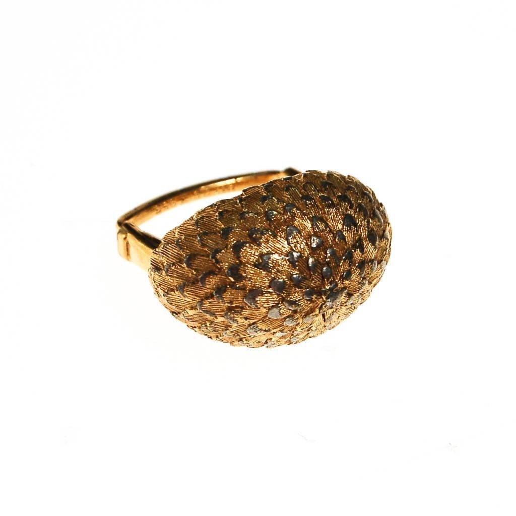 Vendome Gold Feather Ring