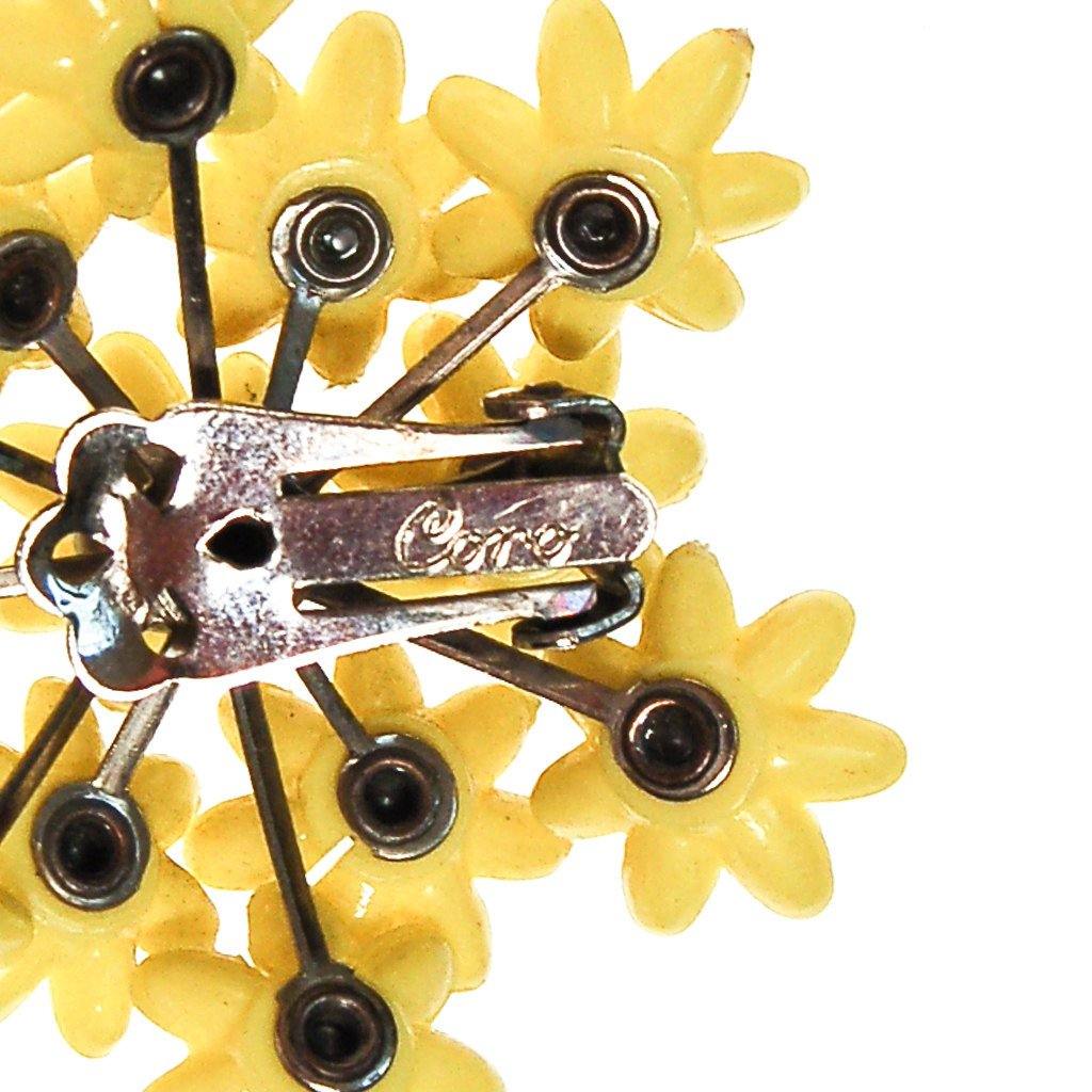 Huge Yellow Daisy Earrings by Coro by Coro - Vintage Meet Modern Vintage Jewelry - Chicago, Illinois - #oldhollywoodglamour #vintagemeetmodern #designervintage #jewelrybox #antiquejewelry #vintagejewelry