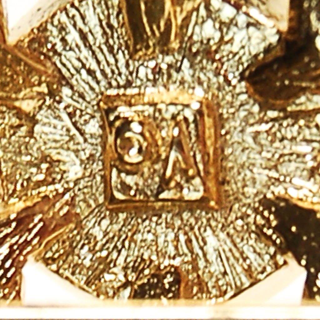 Miss Valentino Black and White Brooch by Miss Valentino - Vintage Meet Modern Vintage Jewelry - Chicago, Illinois - #oldhollywoodglamour #vintagemeetmodern #designervintage #jewelrybox #antiquejewelry #vintagejewelry