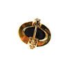 Vendome Black Glass Statement Ring by Vendome - Vintage Meet Modern Vintage Jewelry - Chicago, Illinois - #oldhollywoodglamour #vintagemeetmodern #designervintage #jewelrybox #antiquejewelry #vintagejewelry