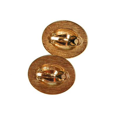 Givenchy Couture Black, Gold, and Faux Pearl Oval Statement Earrings by Givenchy - Vintage Meet Modern Vintage Jewelry - Chicago, Illinois - #oldhollywoodglamour #vintagemeetmodern #designervintage #jewelrybox #antiquejewelry #vintagejewelry