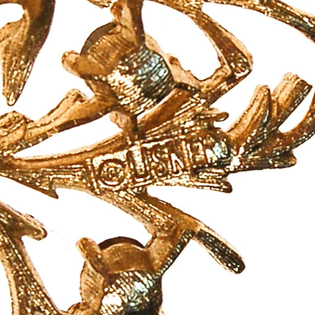 Lisner Shades of Blue Rhinestone Brooch by Lisner - Vintage Meet Modern Vintage Jewelry - Chicago, Illinois - #oldhollywoodglamour #vintagemeetmodern #designervintage #jewelrybox #antiquejewelry #vintagejewelry