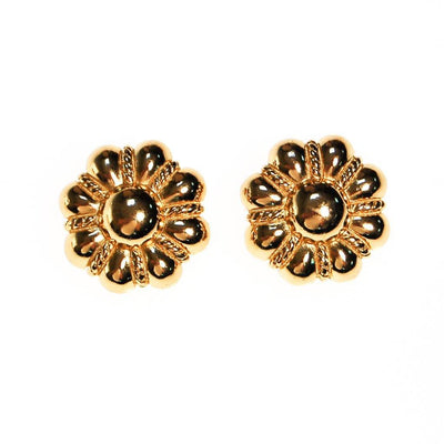 Gold Christian Dior Earrings by Christian Dior - Vintage Meet Modern Vintage Jewelry - Chicago, Illinois - #oldhollywoodglamour #vintagemeetmodern #designervintage #jewelrybox #antiquejewelry #vintagejewelry