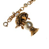 Pearl and Gold Filigree Lantern Charm Bracelet by 1960s - Vintage Meet Modern Vintage Jewelry - Chicago, Illinois - #oldhollywoodglamour #vintagemeetmodern #designervintage #jewelrybox #antiquejewelry #vintagejewelry