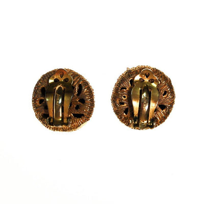Jonne House of Schrager Black and Gold Clip Earrings by House of Schrager - Vintage Meet Modern Vintage Jewelry - Chicago, Illinois - #oldhollywoodglamour #vintagemeetmodern #designervintage #jewelrybox #antiquejewelry #vintagejewelry