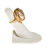 Vendome Swirled Pearl Statement Ring by Vendome - Vintage Meet Modern Vintage Jewelry - Chicago, Illinois - #oldhollywoodglamour #vintagemeetmodern #designervintage #jewelrybox #antiquejewelry #vintagejewelry